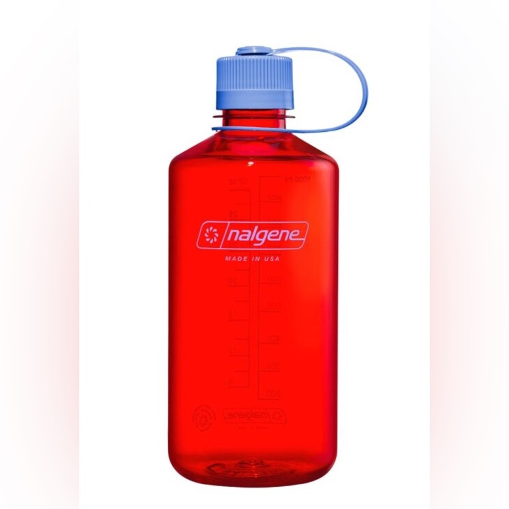 NEW Nalgene 32oz Narrow Mouth Sustain Water Bottle in Marmalade